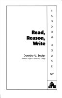 Read, Reason, Write