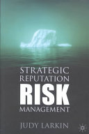 Strategic Reputation Risk Management