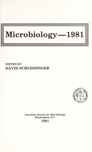 MICROBIOLOGY - 1981