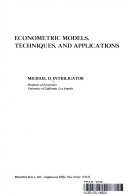 Econometric Models, Techniques, and Applications