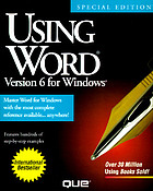 Using Word version 6 for Windows