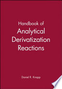 Handbook of Analytical Derivatization Reactions