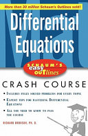 Schaum's Easy Outline of Differential Equations