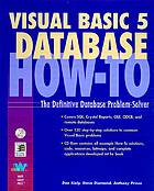 Visual Basic 5 database how-to : the definitive database problem-solver