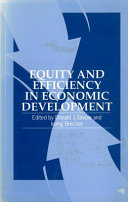 Equity and efficiency in economic development : essays in honour of Benjamin Higgins