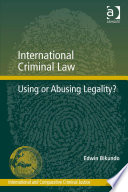 International Criminal Law