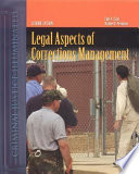 Legal Aspects of Corrections Management