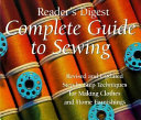 Reader's Digest Complete Guide to Sewing