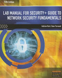 Lab Manual for Security+ Guide to Network Security Fundamentals