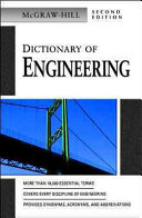 Dictionary of Engineering