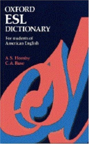 Oxford Esl Dictionary for Students of American English