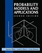  Probability models and applications