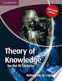 Theory of Knowledge for the IB Diploma Full Colour Edition