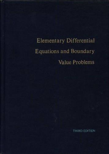 Elementary differential equations and boundary value problems