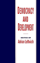 Democracy and Development: theory and practice