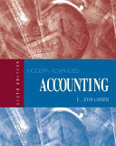 Modern advanced accounting