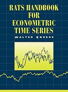 RATS handbook for econometric time series