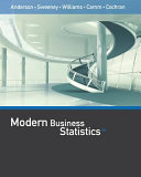 Modern Business Statistics with Microsoft Office Excel (with XLSTAT Education Edition Printed Access Card)