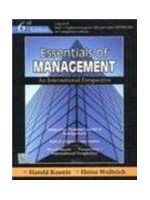 Essentials of management : an international perspective