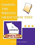  Passing the writing graduation test in Georgi