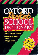 The Oxford Pocket School Dictionary