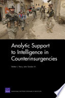 Analytic Support to Intelligence in Counterinsurgencies