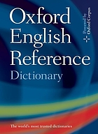 The Oxford English reference dictionary