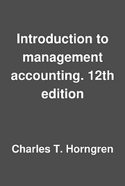 Introduction to management accounting