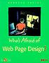  Who's afraid of Web page design?