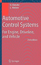  Automotive Control Systems : For Engine, Driveline, and Vehicle