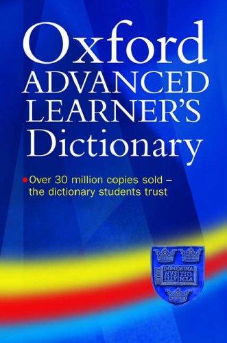 Oxford Advanced Learner's Dictionary of Current English (Dictionary)