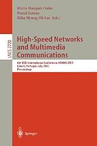  High-speed networks and multimedia communications