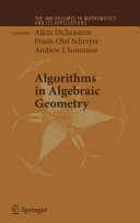 Algorithms in Algebraic Geometry