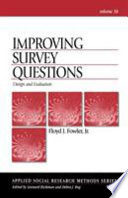 Improving Survey Questions