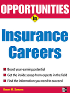 Opportunities in insurance careers