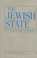 The Jewish State : a century later