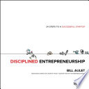 Disciplined Entrepreneurship