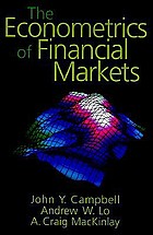 The econometrics of financial markets