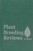 Plant breeding reviews: volume 6