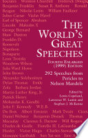 The World's Great Speeches