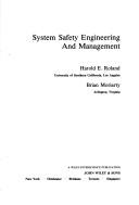 System safety engineering and management