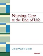 Nursing care at the end of life