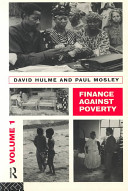 Finance Against Poverty: Vol. 1