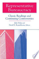 Representative Bureaucracy: classic readings and continuing controversies