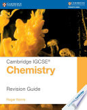 Cambridge IGCSE® Chemistry Revision Guide