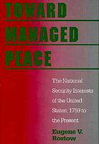 Toward Managed Peace