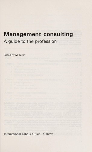 Management consulting