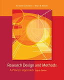 Research Design and Methods: A Process Approach