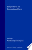  Perspectives on international law : a publication on the occasion of the fiftieth anniversary of the United Nations and a contribution to the Decade of international law