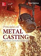 Principles of metal casting